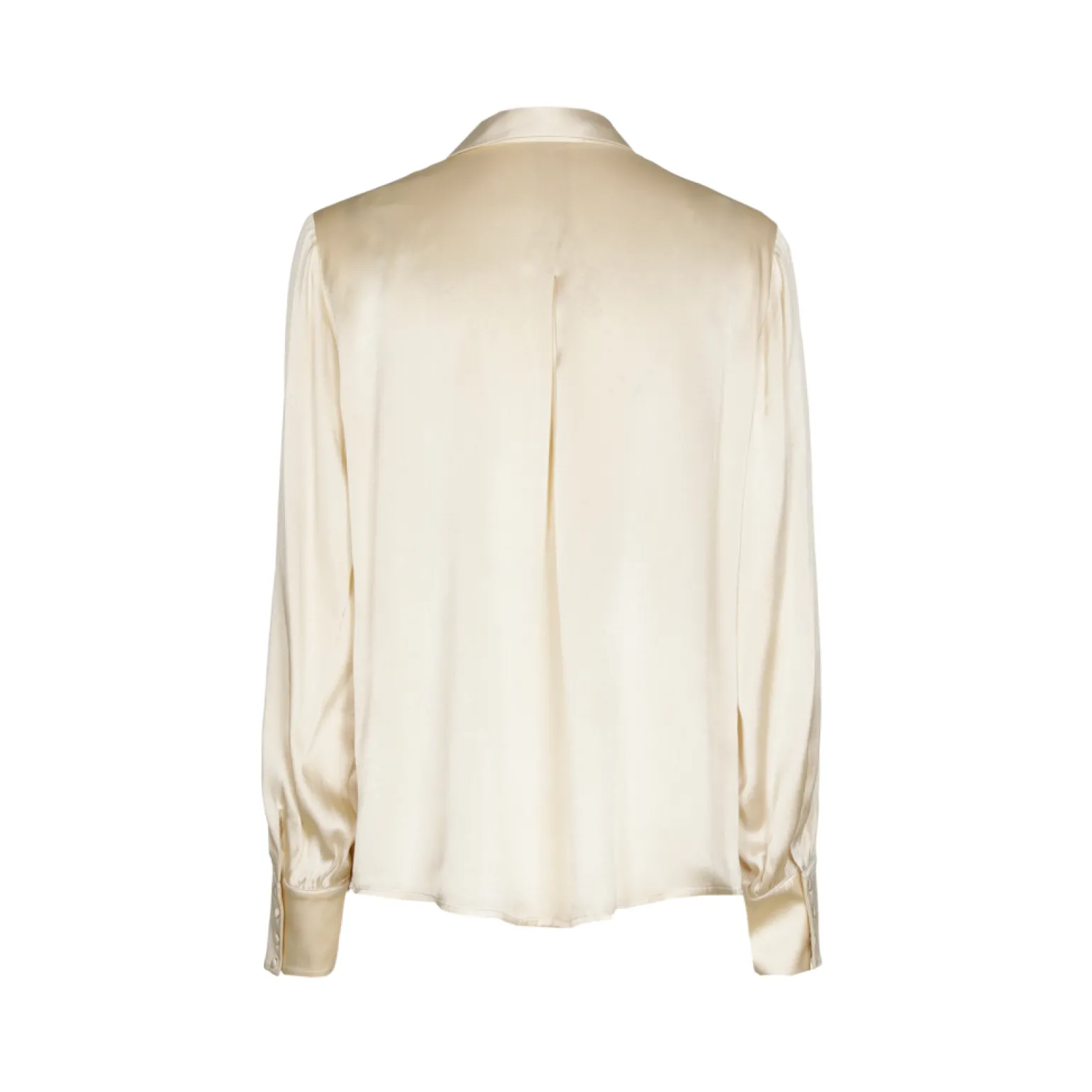 Blouse met zijde