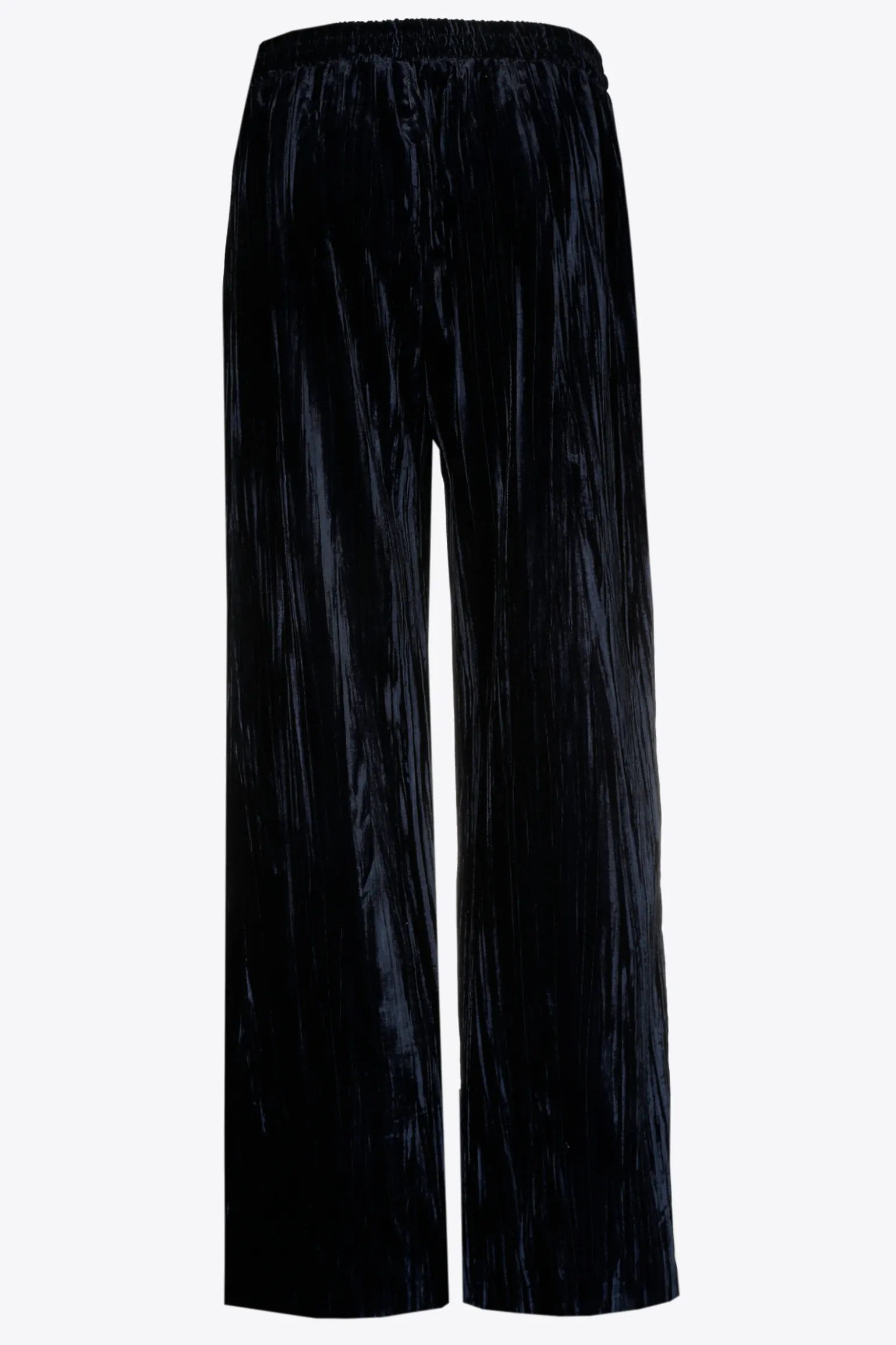 Broek in crushed velvet