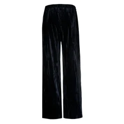 Broek in crushed velvet