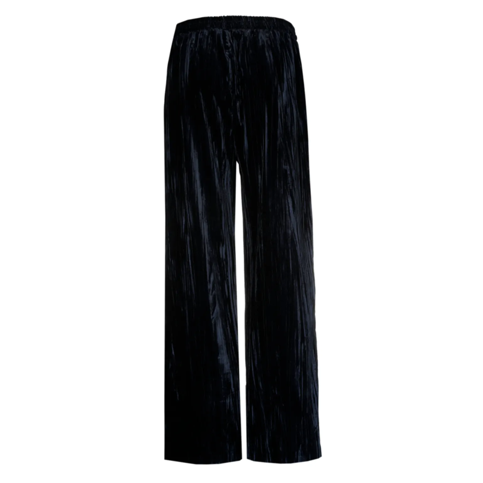 Broek in crushed velvet