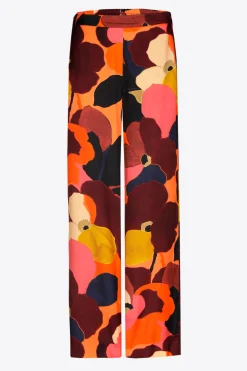 Broek met bloemenprint