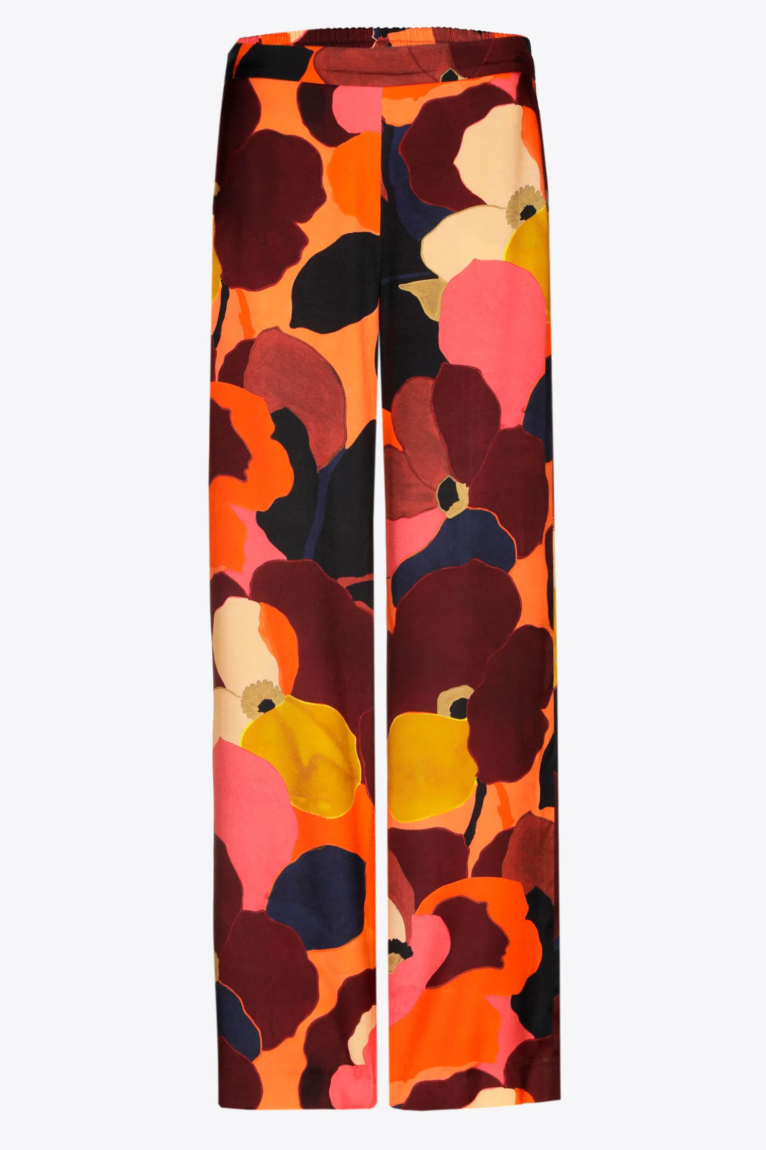 Broek met bloemenprint