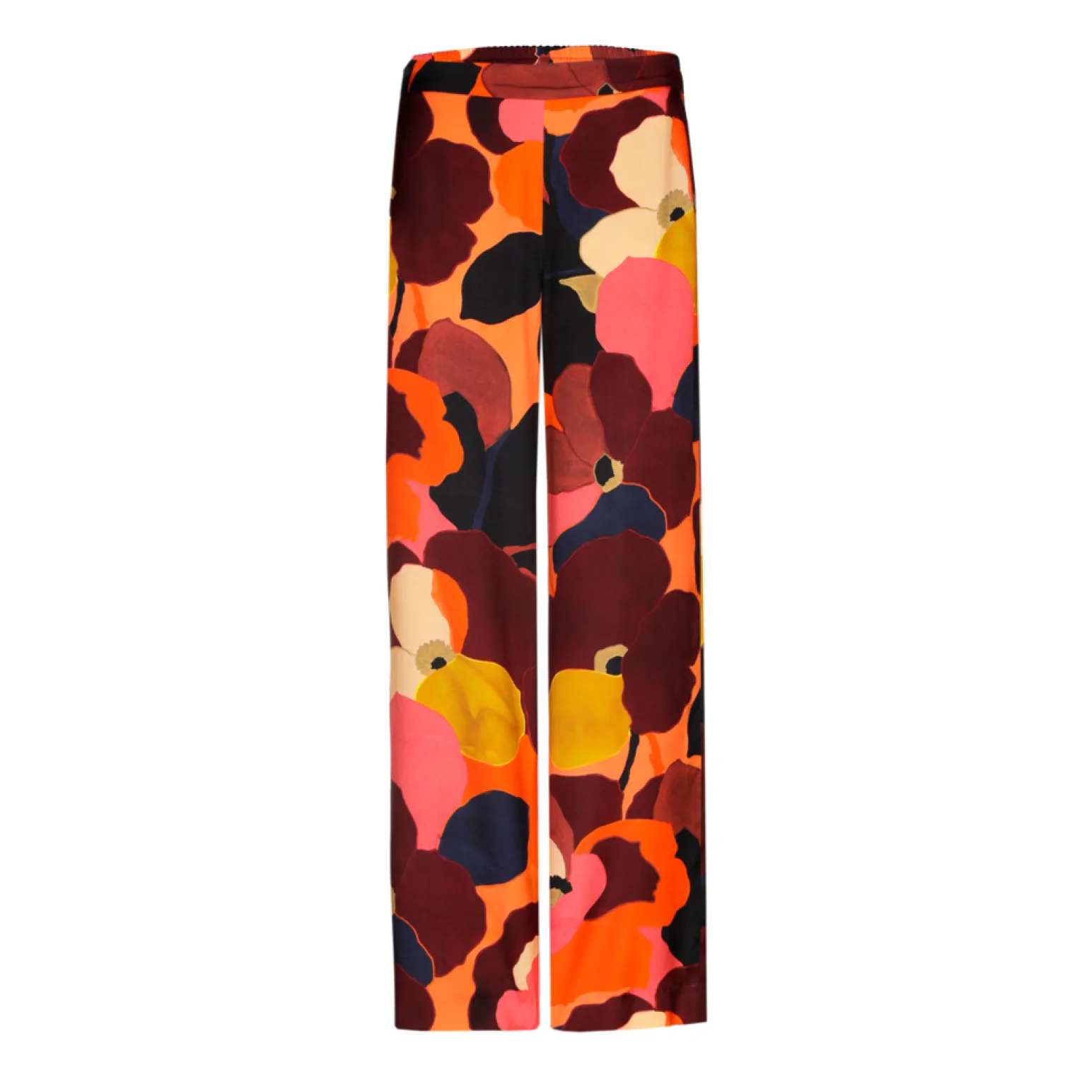 Broek met bloemenprint