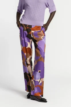 Broek met bloemenprint