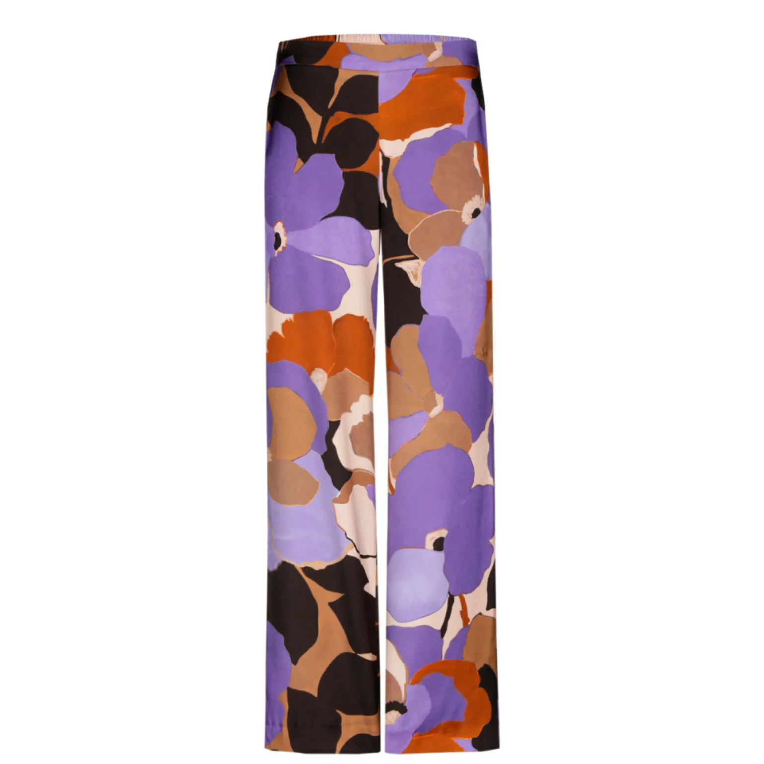 Broek met bloemenprint