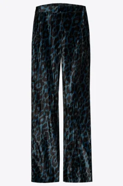 Broek met luipaardprint
