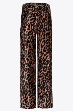 Broek met luipaardprint