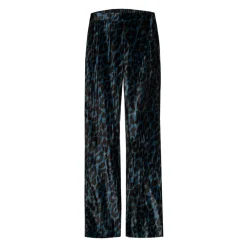 Broek met luipaardprint