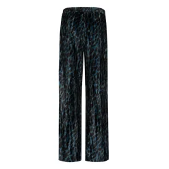 Broek met luipaardprint