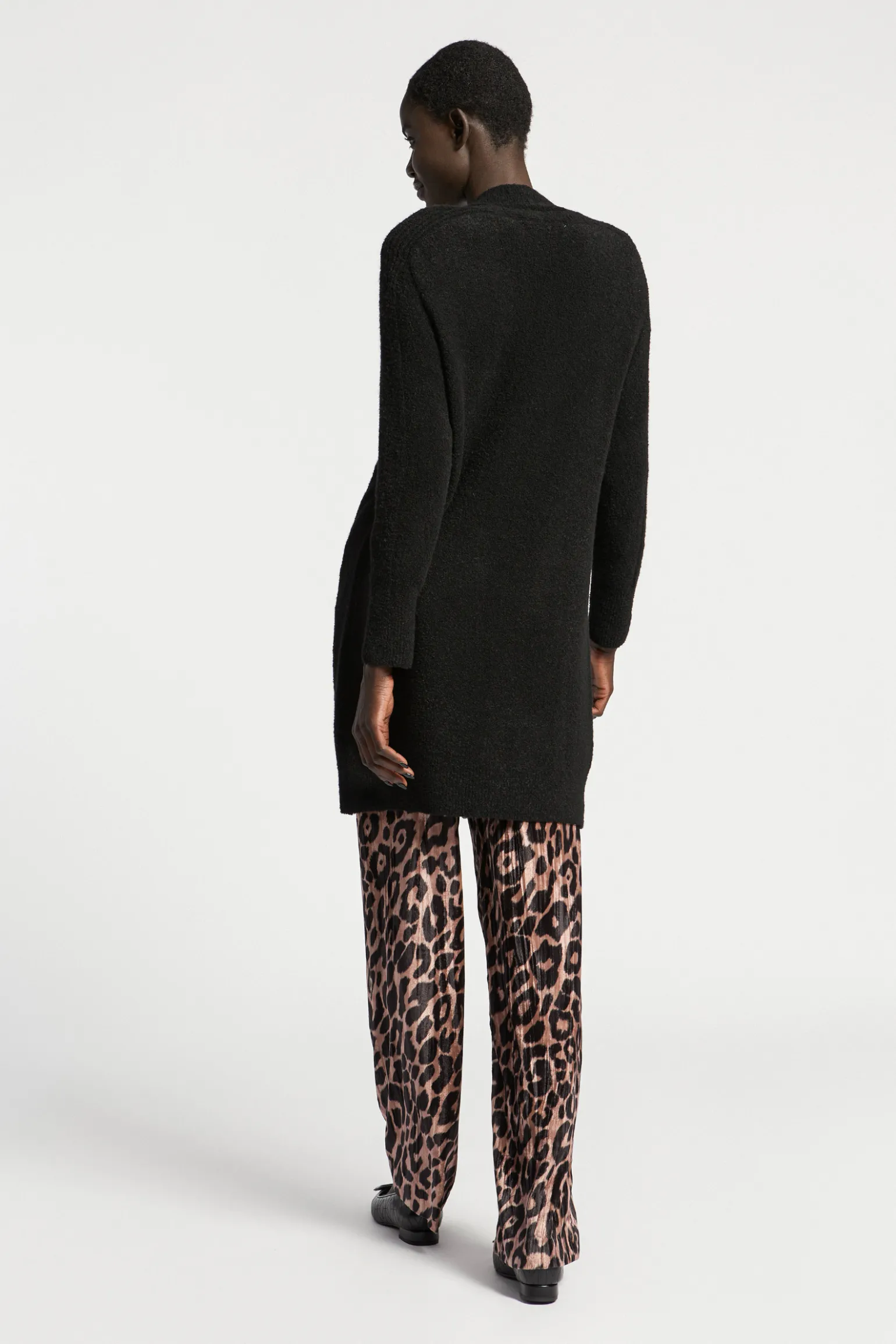 Broek met luipaardprint