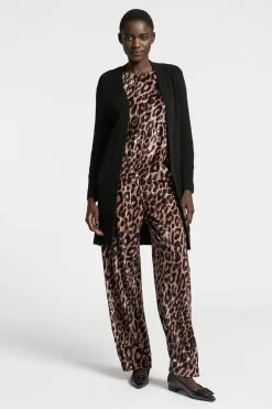 Broek met luipaardprint