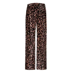 Broek met luipaardprint