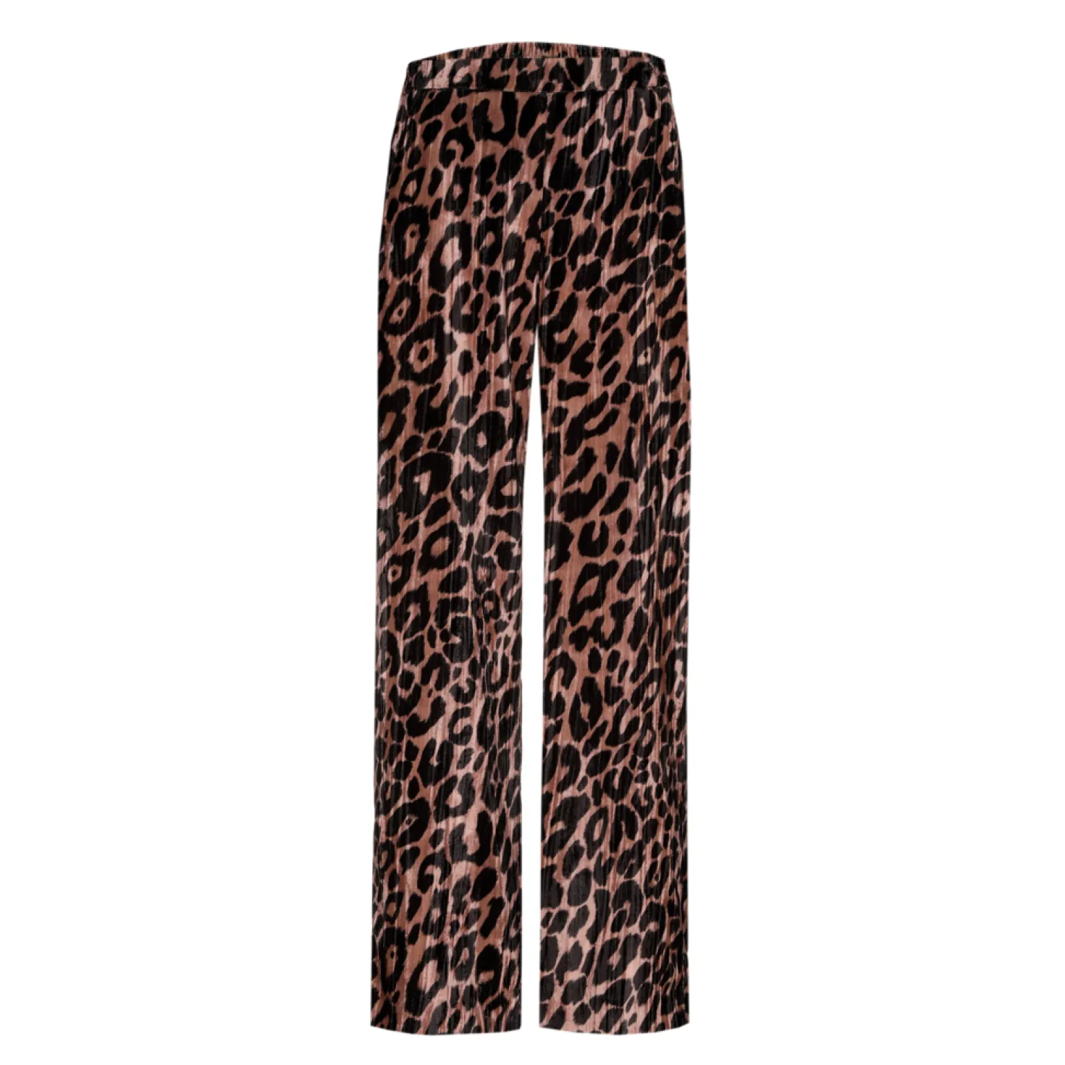 Broek met luipaardprint