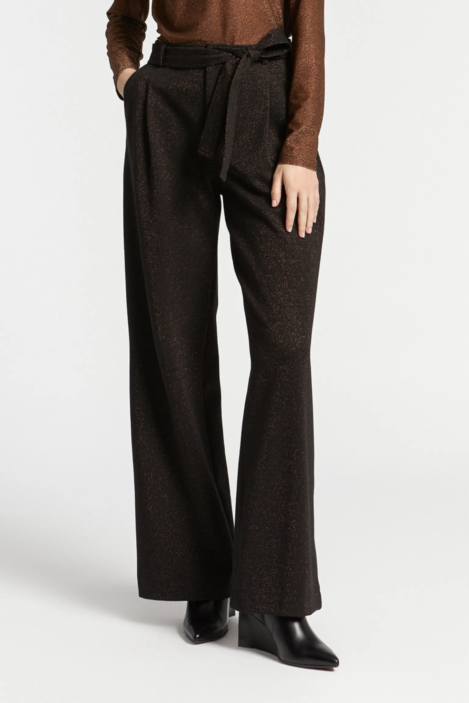 Broek met lurex