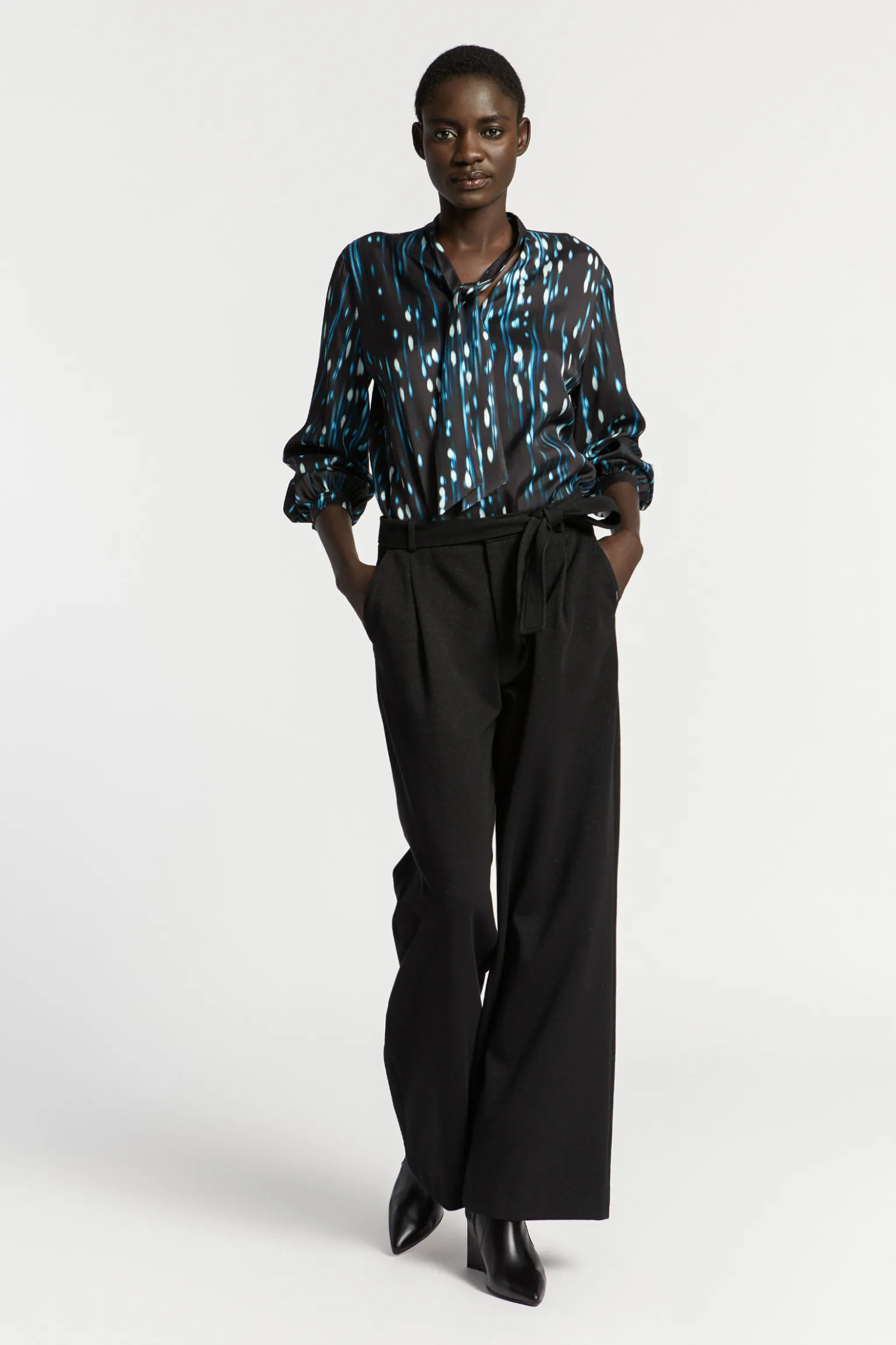 Broek met lurex