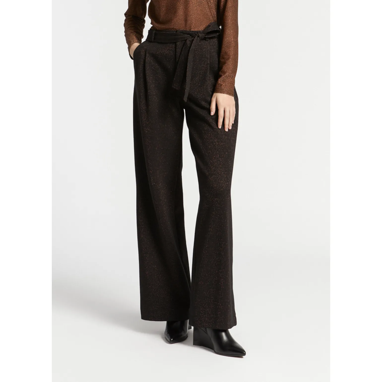 Broek met lurex