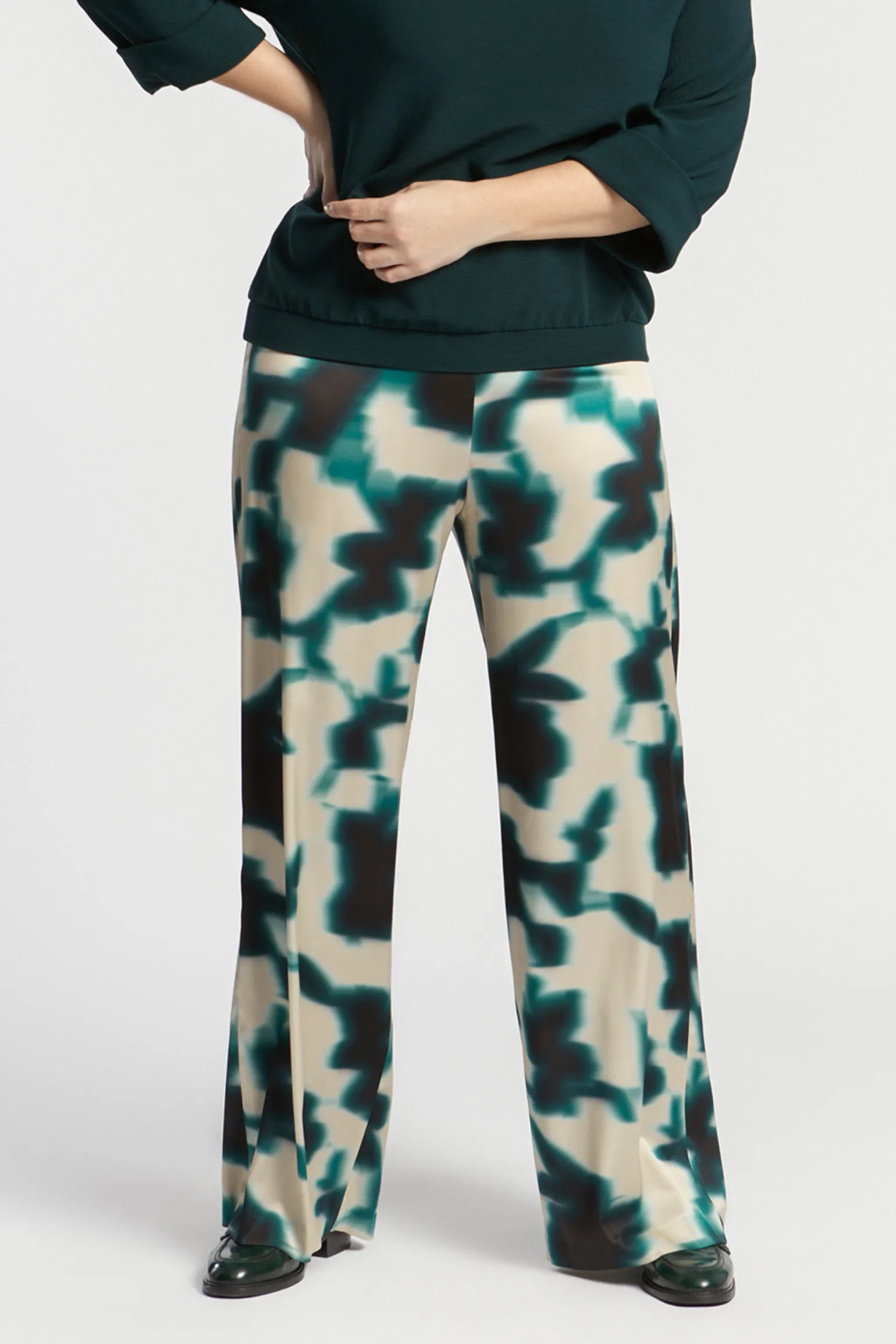 Broek met print