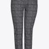 Broek met ruitenprint
