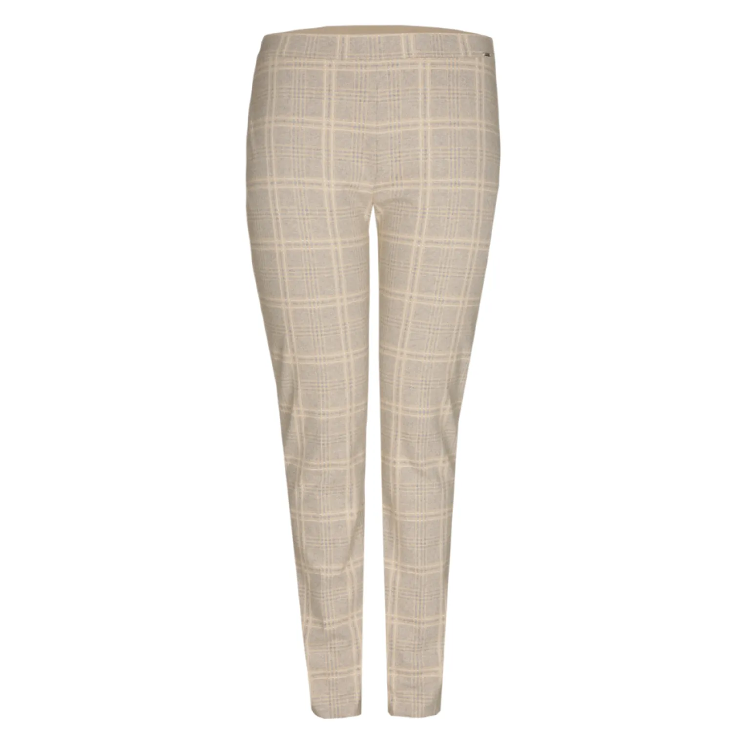 Broek met ruitenprint