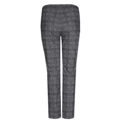 Broek met ruitenprint