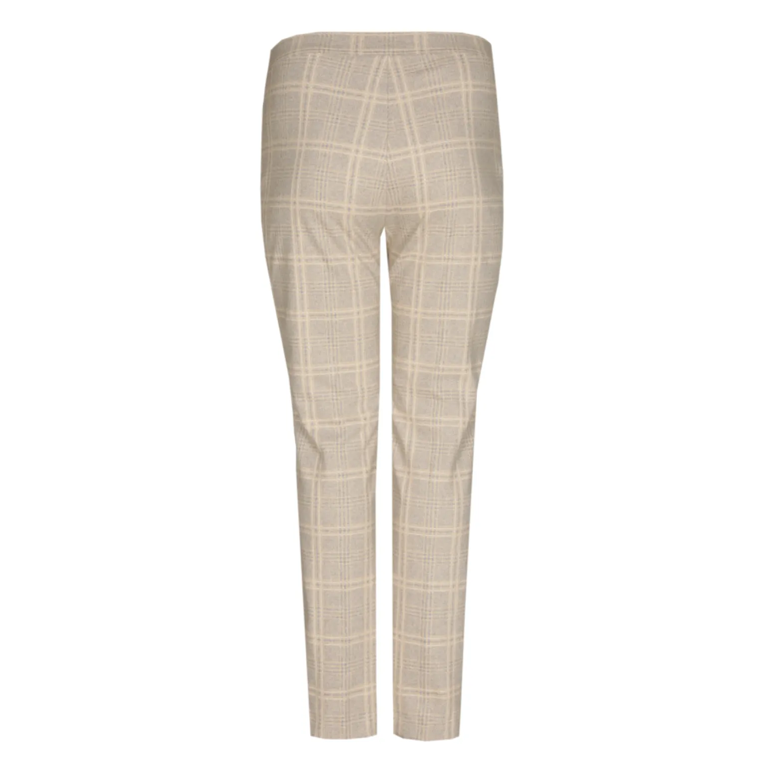 Broek met ruitenprint