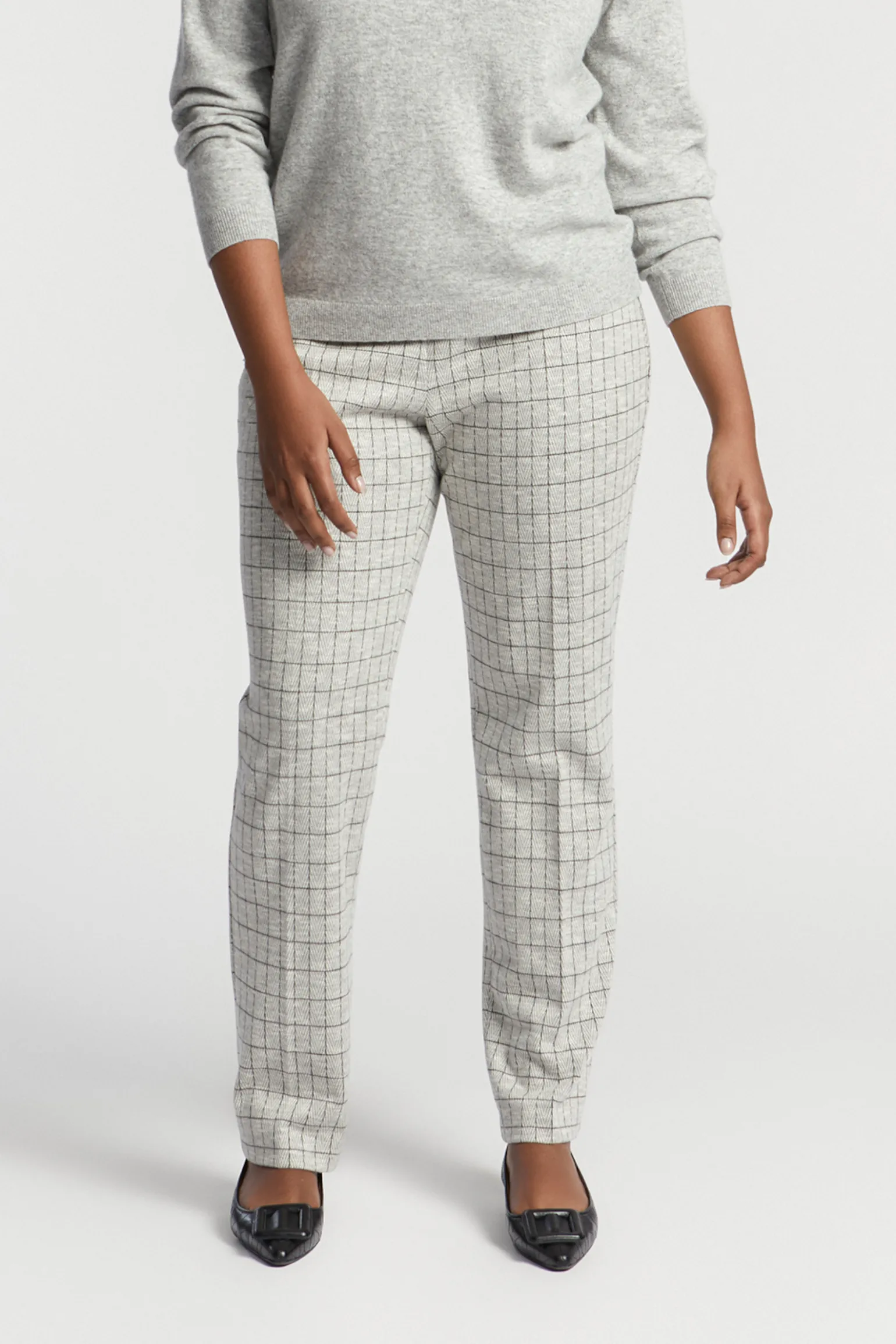 Broek met smalle pijpen
