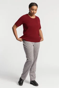 Broek met smalle pijpen