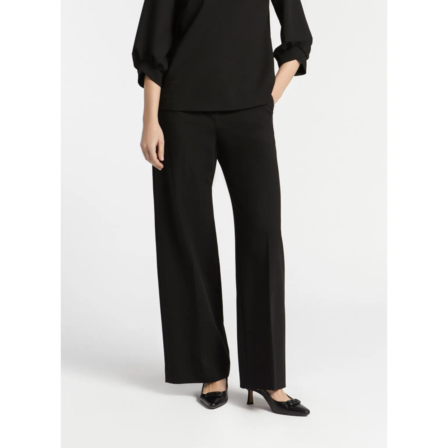 Broek met wijde pijpen
