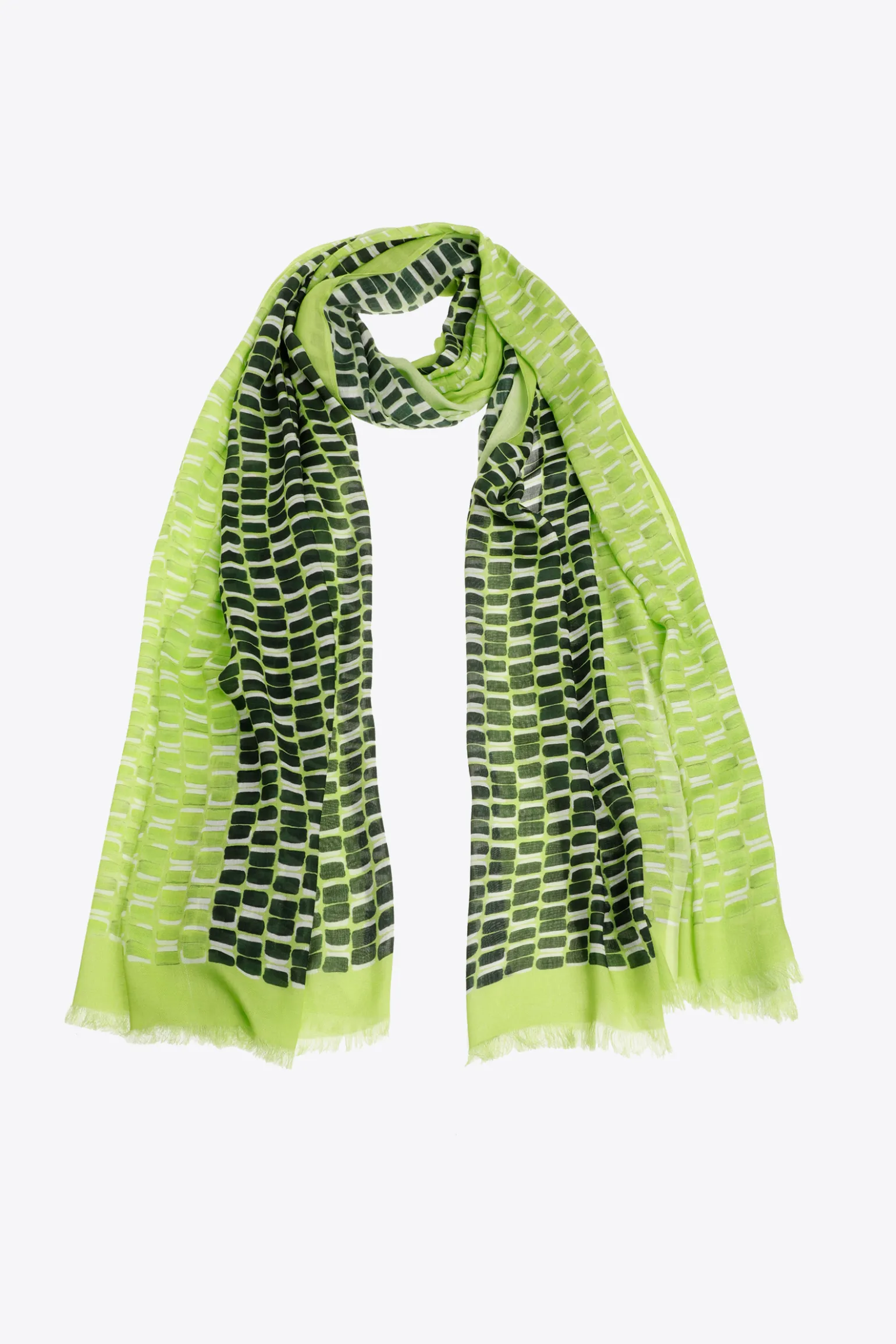 Colorblock sjaal