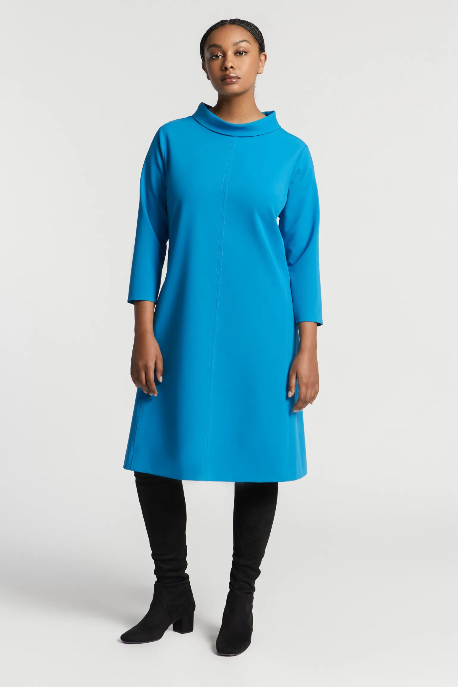 Comfortabele crepe jurk