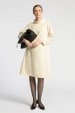 Comfortabele crepe jurk