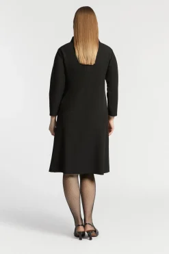 Comfortabele crepe jurk