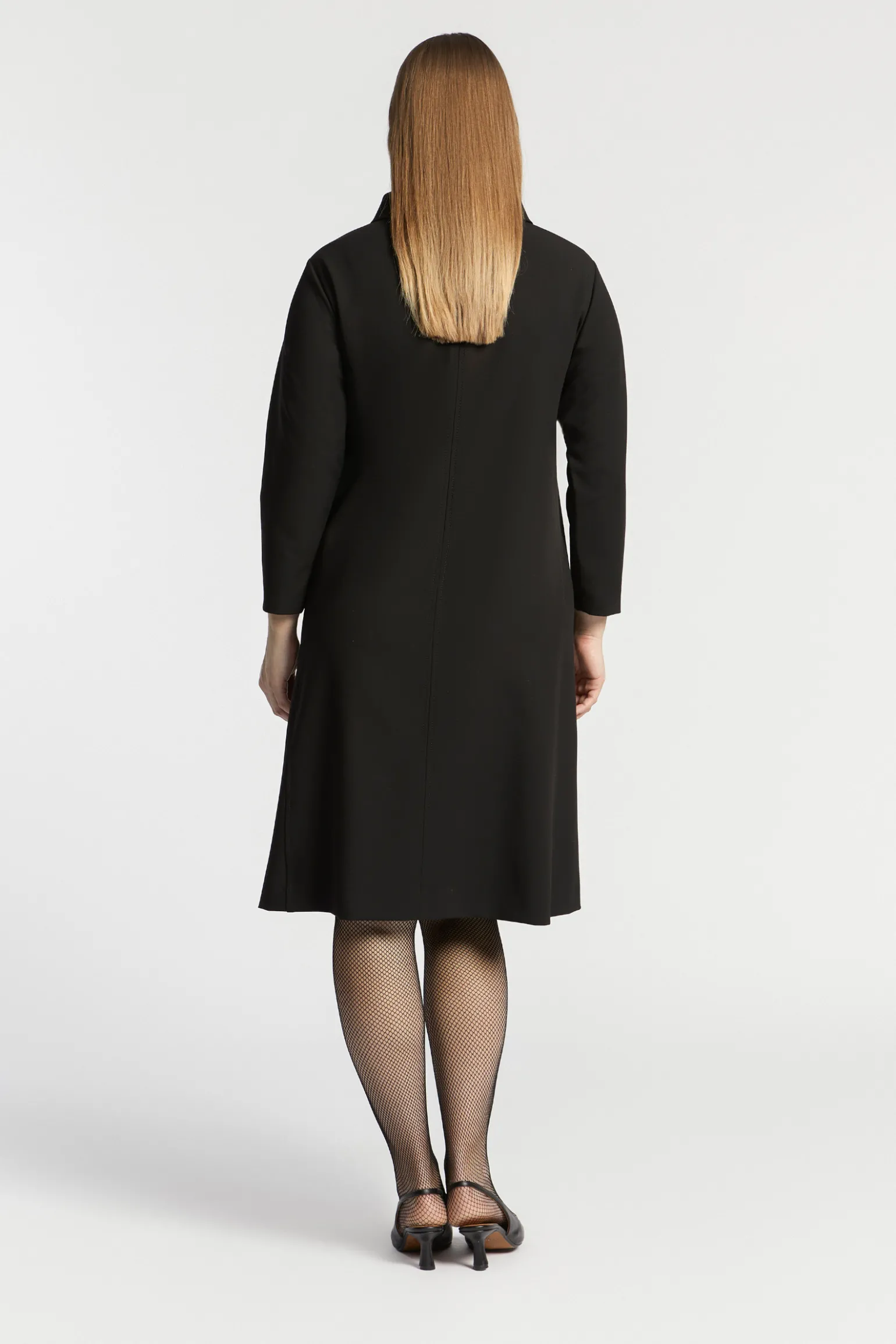 Comfortabele crepe jurk