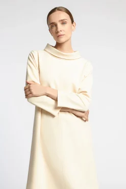 Comfortabele crepe jurk