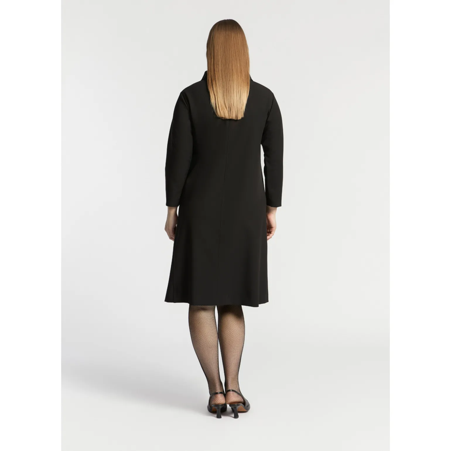 Comfortabele crepe jurk