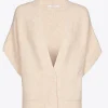 Drop shoulder gilet