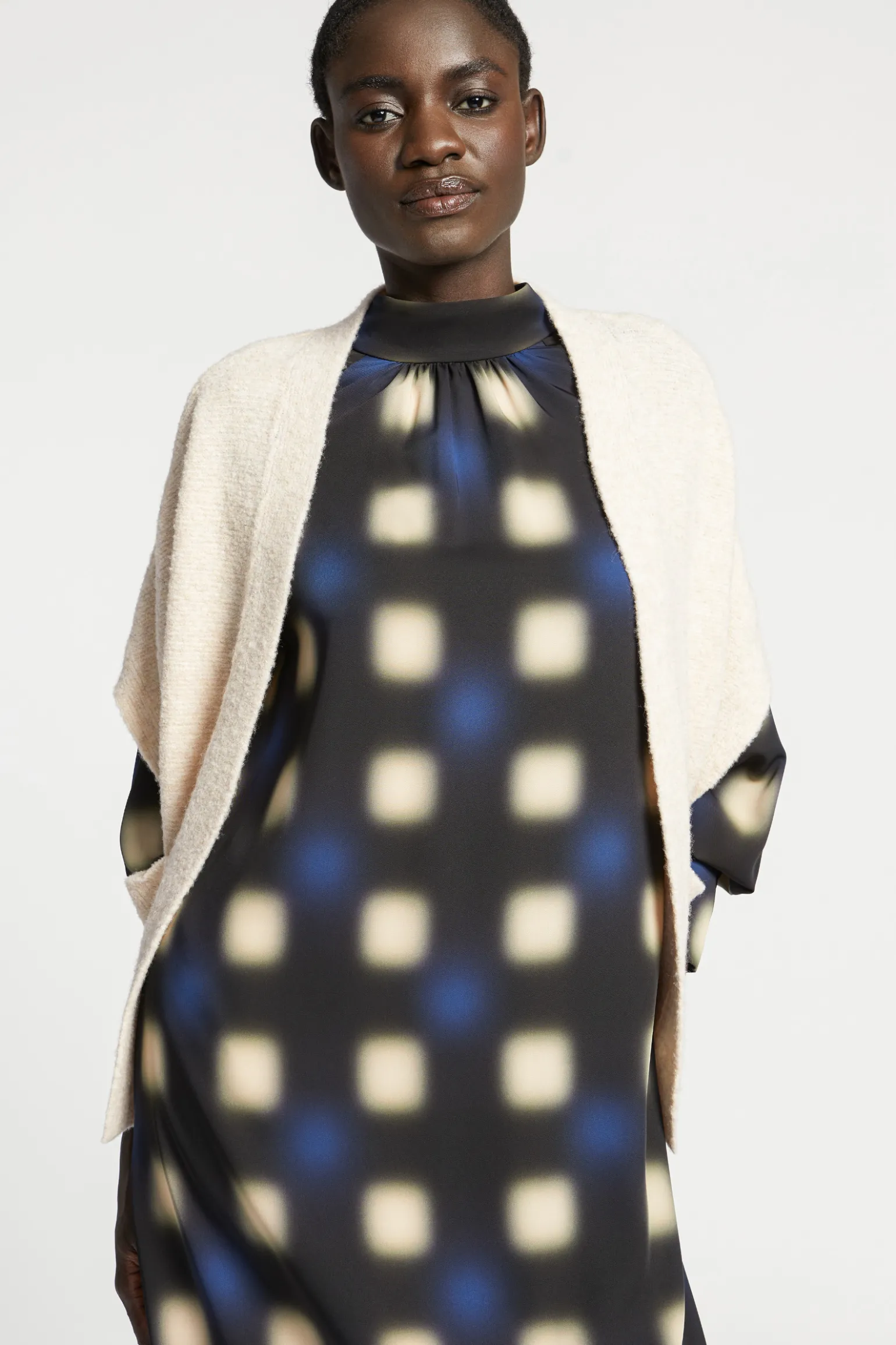 Drop shoulder gilet