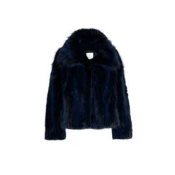 Faux fur jas