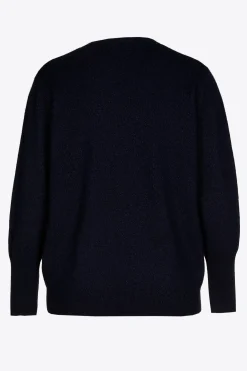 Fijngebreide pull met lurex