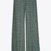 Gebreide multicolor broek