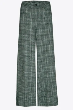 Gebreide multicolor broek