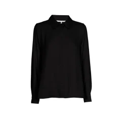 Geklede blouse met hemdkraag