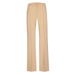 Geklede broek met gestreken plooi