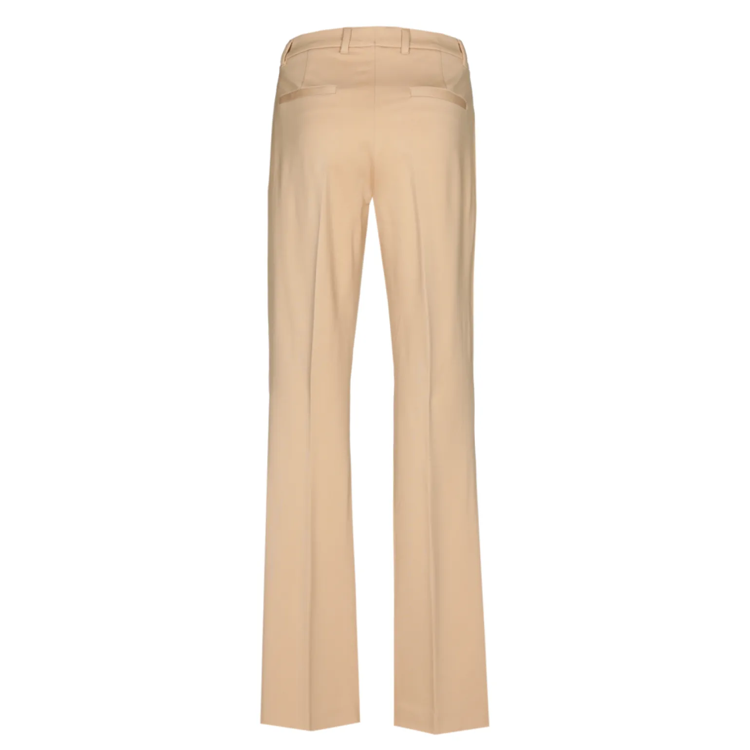 Geklede broek met gestreken plooi