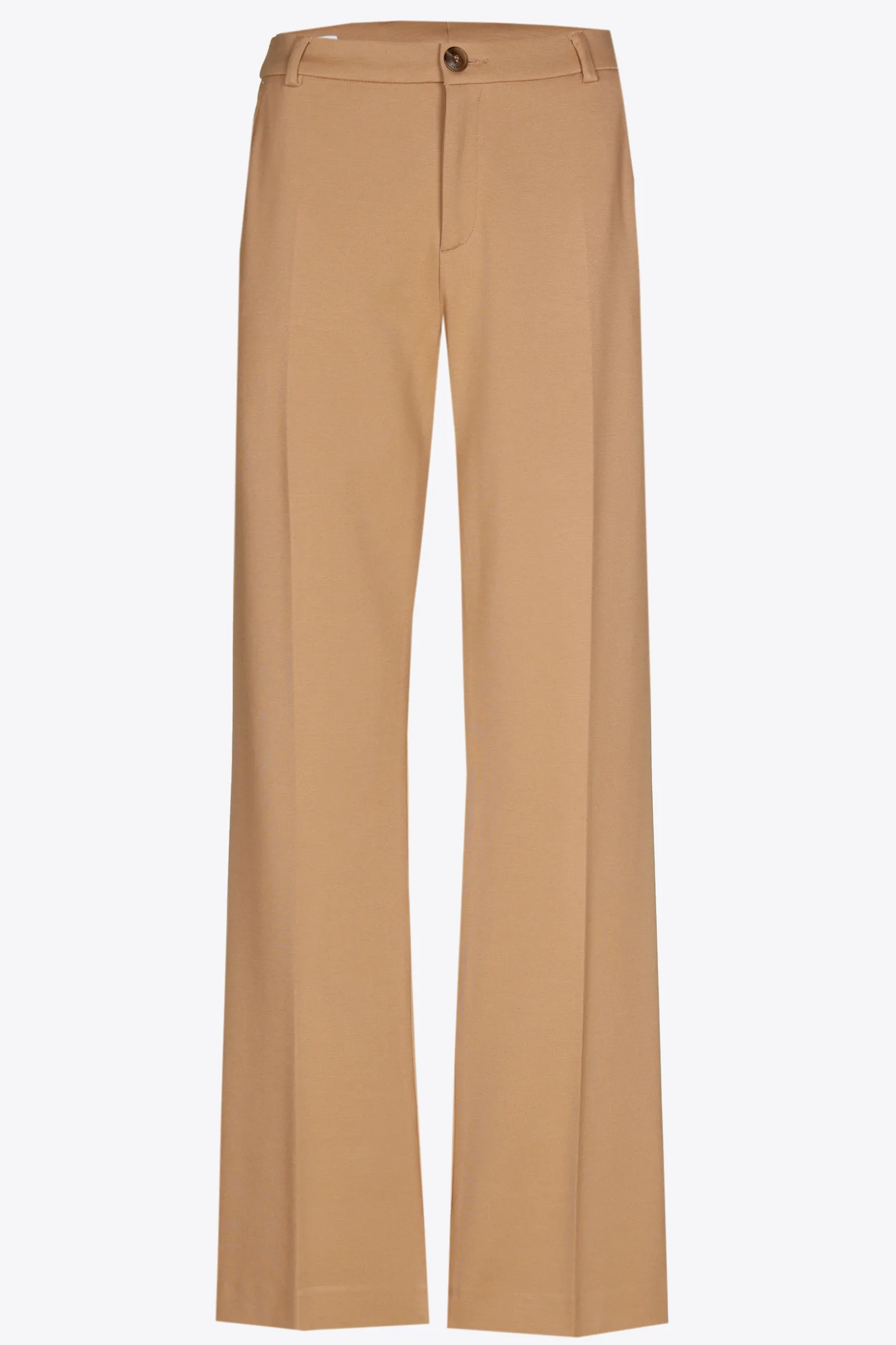 Geklede broek met rechte pijpen