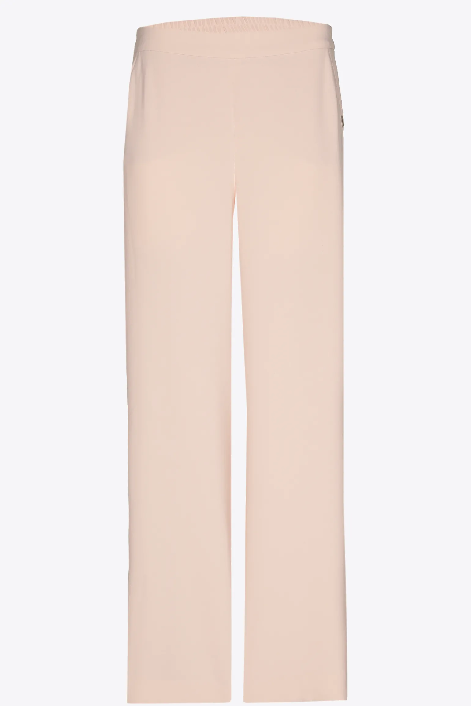 Geklede broek met rechte pijpen