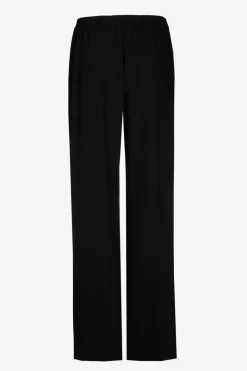 Geklede broek met rechte pijpen