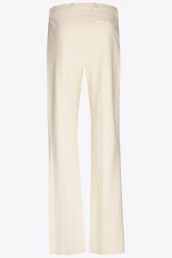 Geklede broek met rechte pijpen
