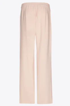 Geklede broek met rechte pijpen