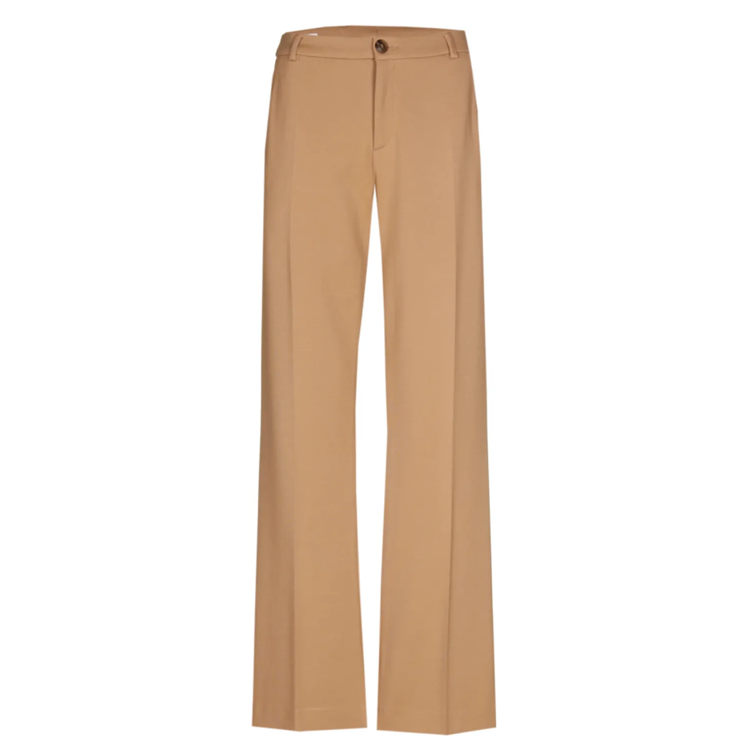 Geklede broek met rechte pijpen